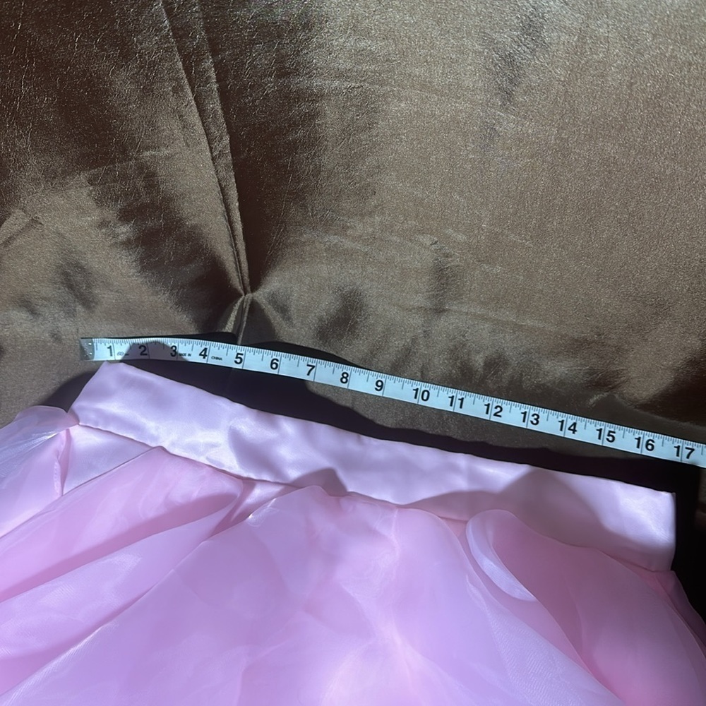 Light In The Box Pink Tulle Maxi Skirt Prom Formal NWT - Picture 6 of 6